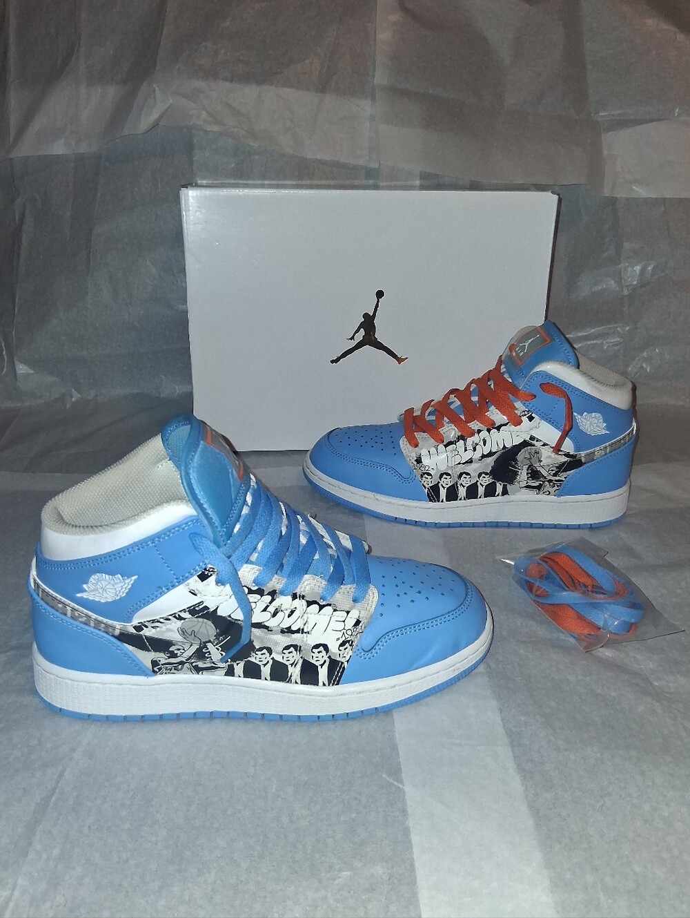 Jordan 1 Retro Game Winner Sneakers Women 8.5 = Men 7 = 7Y